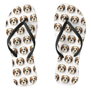 Chanclas Biewer Terrier Perro Inspirado en 3D