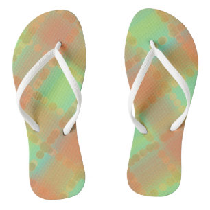 Chanclas Big Plaid Flip Flops