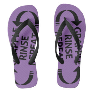 Chanclas BJJ Ranked sandals (cinturón morado)