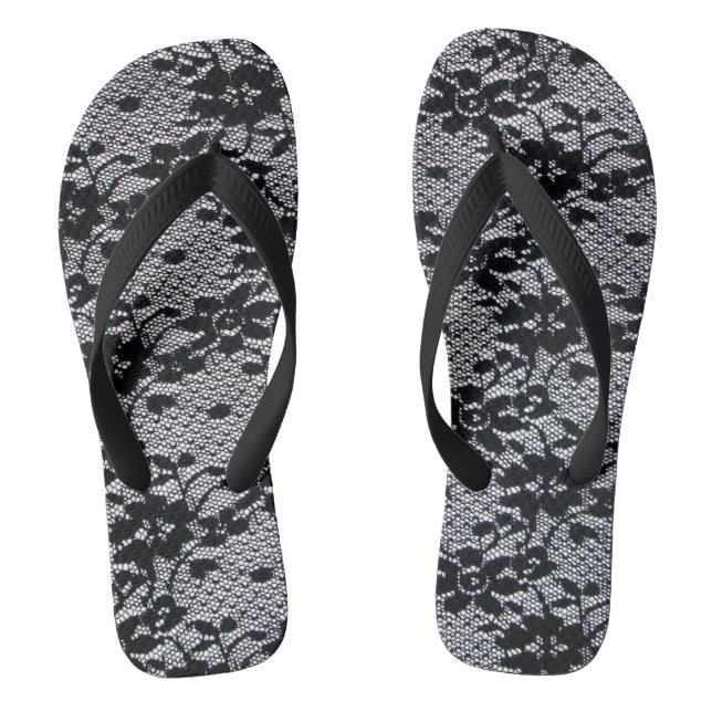 Chanclas Black Lace (Plantilla)