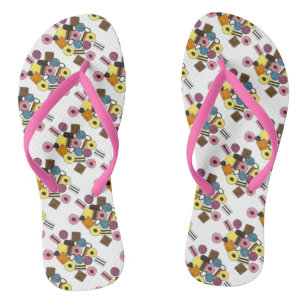 Chanclas Black Licorice Allordan Todo Tipo De Flip Flops