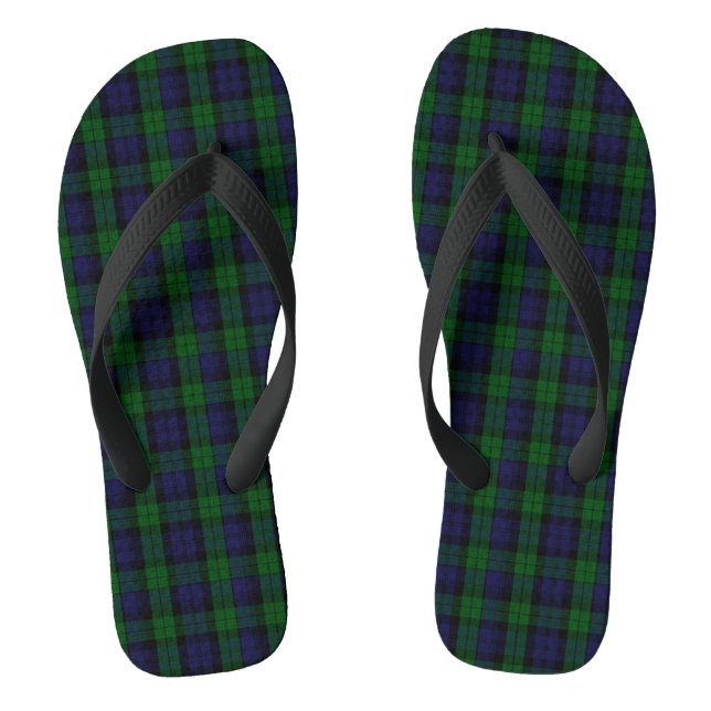 Chanclas Blackwatch Tartán (Plantilla)
