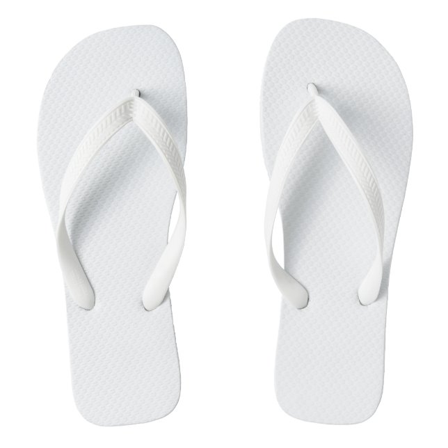 Chanclas Blanco claro (Plantilla)
