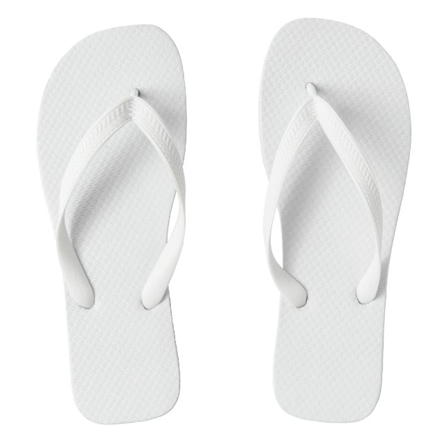 Chanclas Blanco de moda (Plantilla)
