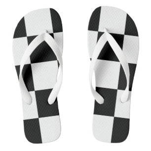 Chanclas Blanco y negro