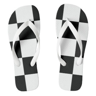 Chanclas Blanco y negro