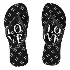 Chanclas Blanco y negro