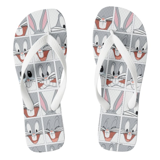 Chanclas Bloques de expresiones BUGS BUNNY™ (Plantilla)