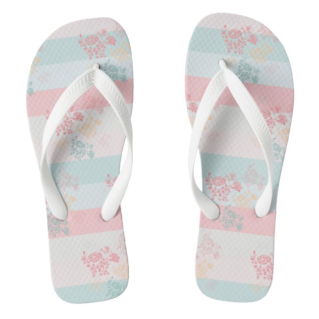 Chanclas Blossom groene roze (Plantilla)