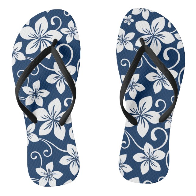 CHANCLAS BLUE HAWAII (NAVY BLUE) (Plantilla)