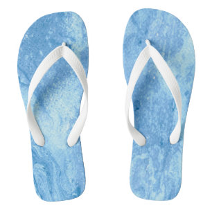 Chanclas Blue Water Wash Sandy Flip Flops 