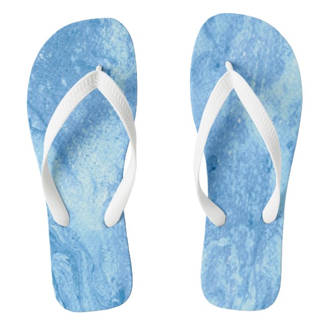 Chanclas Blue Water Wash Sandy Flip Flops (Plantilla)