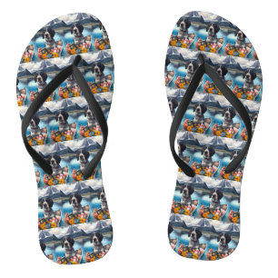 Chanclas Bluetick Coonhound en una paleta: Una aventura esc