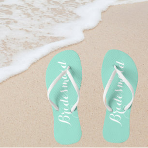 Chanclas Boda Bridesmaid Trendy Seafoam