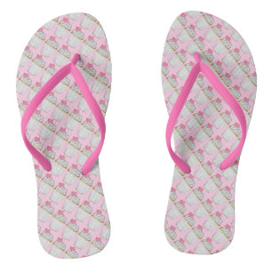 Chanclas Boda de amor Corazón Pastel de novia Novia Flip Fl