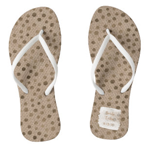 Chanclas Boda de la tribu de novias con fiesta de novia Div
