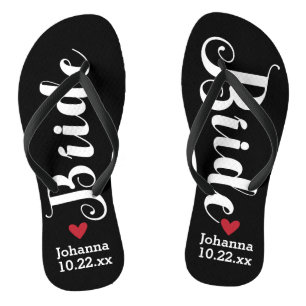Chanclas Boda personalizado de novia elige tu color