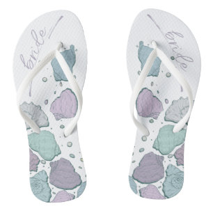 Chanclas BODAS SHOES   Modernas castillos de mar Dusty Blue