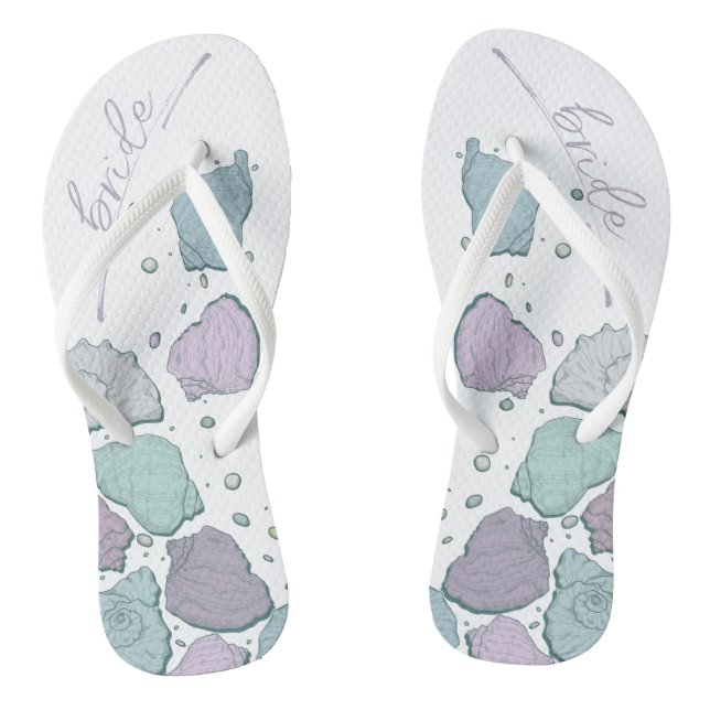 Chanclas BODAS SHOES | Modernas castillos de mar Dusty Blue (Plantilla)