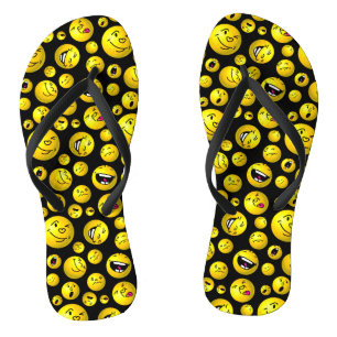 Chanclas bolas de emoji