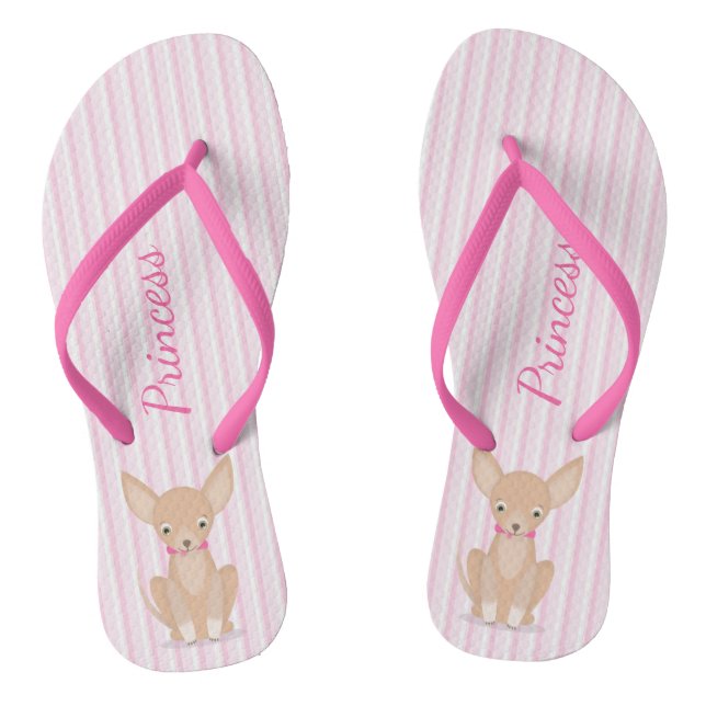 Chanclas Bonito en Chihuahua Rosa (Plantilla)