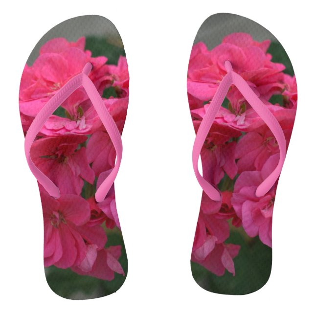 Chanclas Bonito Rosa Geranium (Plantilla)