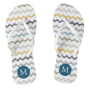 Chanclas Bosque artístico ⎥ Monograma Flip Flops