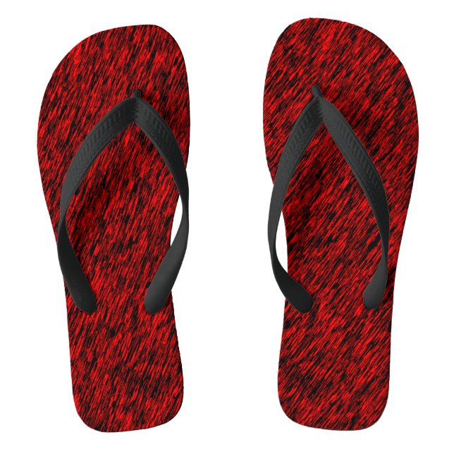 Chanclas "Bosque Rojo"  (Plantilla)