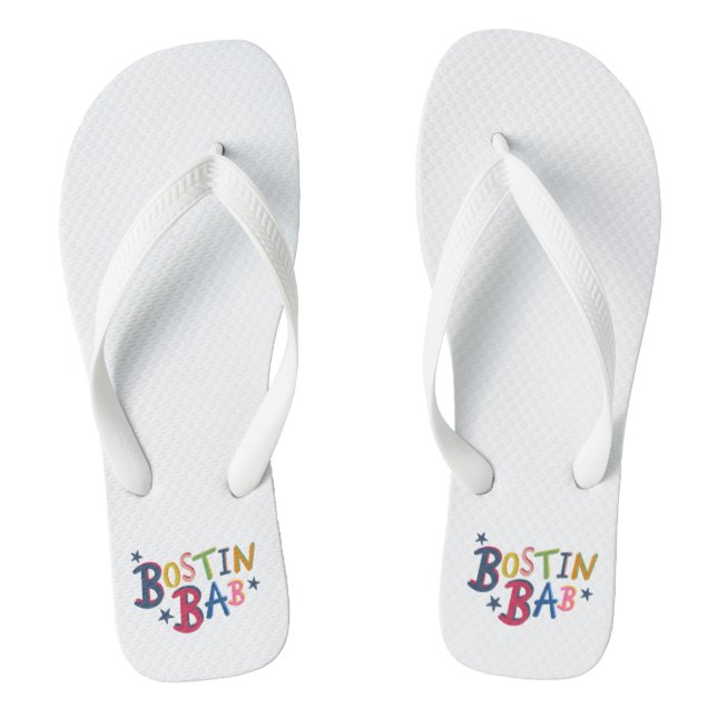 Chanclas Bostin Bab Black Country Words Flip Flop Footwear (Plantilla)