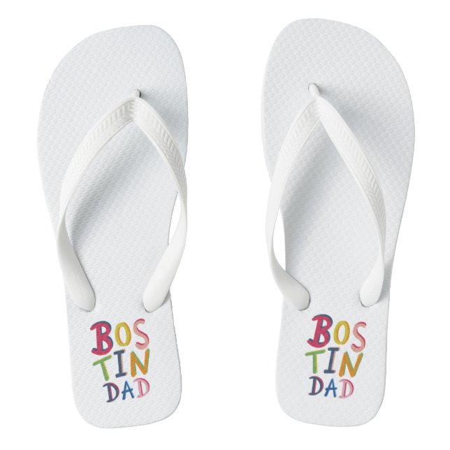 Chanclas Bostin Dad Black Country Flip Flops Beach Footwear (Plantilla)