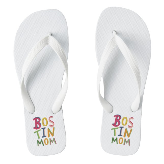 Chanclas Bostin Mom Black Country Flip Flops Beach Footwear (Plantilla)