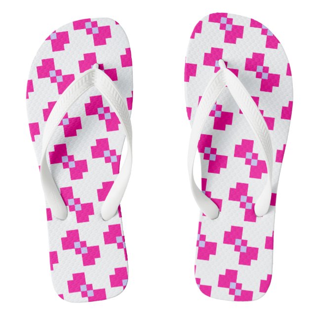 Chanclas Bow de píxeles de 8 bits (Plantilla)