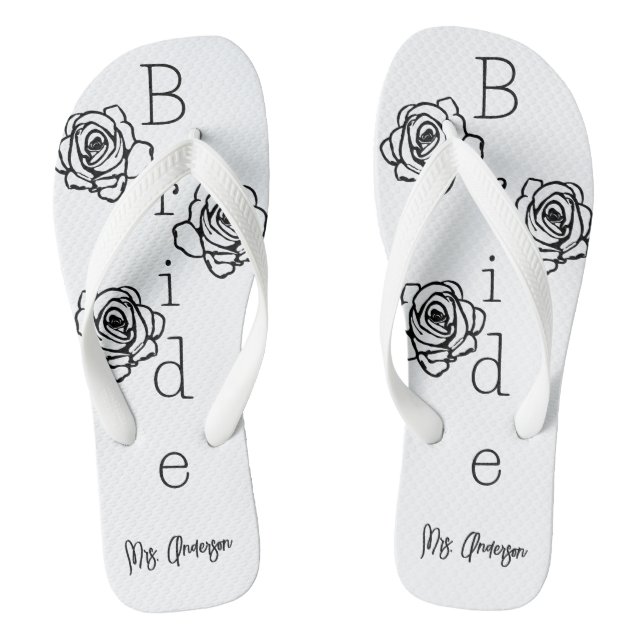 Chanclas Brida Flip=Flops con nombre personalizado (Plantilla)