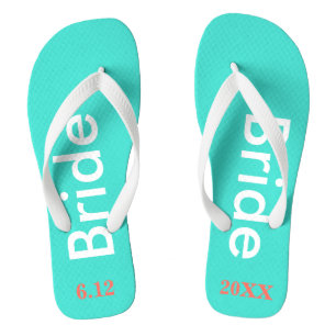 Chanclas Brie Turquoise Blue