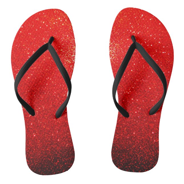 Chanclas Bromas De Rojo (Plantilla)