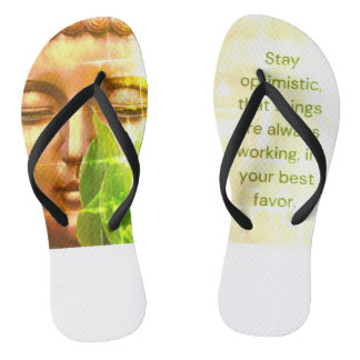 Chanclas BuddhaTodayV2 'Camina en Paz' #6 Original con Cita