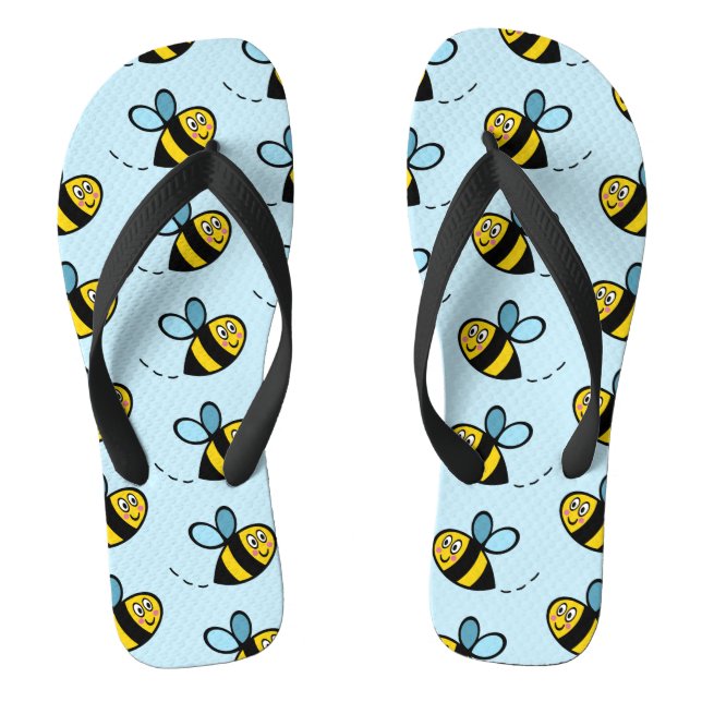 Chanclas Bumblebee Pattern Flip Flops (Plantilla)