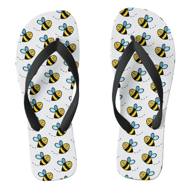 Chanclas Bumblebee Pattern Flip Flops (Plantilla)