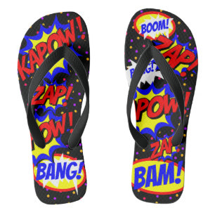 Chanclas Burbujas de diálogo personalizadas para cómics con
