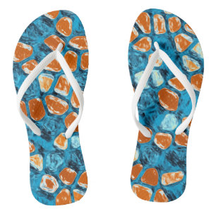 Chanclas Burbujas en el agua
