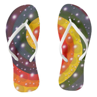 Chanclas Burbujas y Perlas Bañera Arcoiris FlipFlops