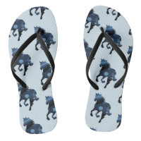 Caballos, Flip Flops Caballo Azul