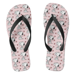 Chanclas Cacahuetes   Corazones Snoopy