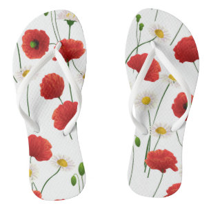 Chanclas Cachorros y daisias