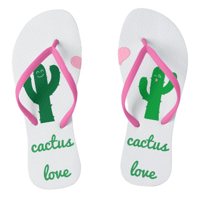 Chanclas Cactus Love Flip Flops (Plantilla)