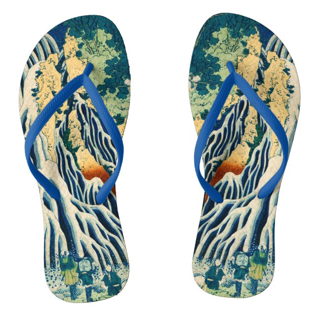 CHANCLAS CAÍDAS DE AGUA DE KIRIFURI (Plantilla)