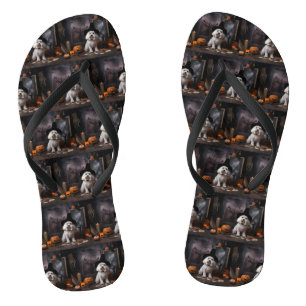 Chanclas Calabazas Maltesas Halloween Espeluznantes