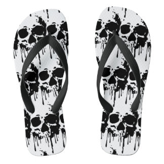 Chanclas calavera