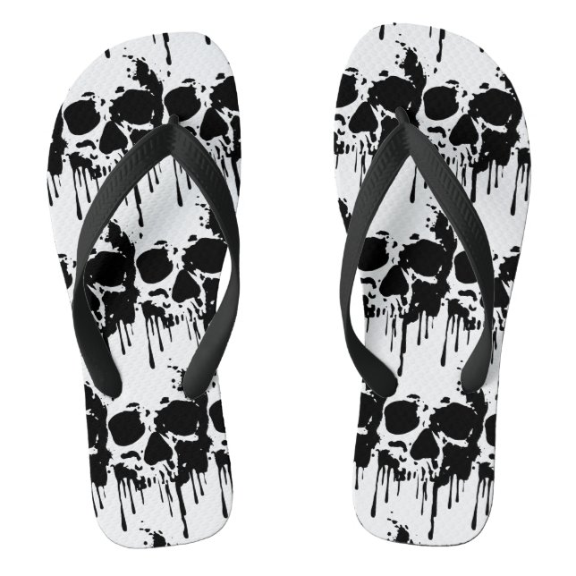 Chanclas calavera (Plantilla)