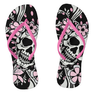 Chanclas Calavera vintage